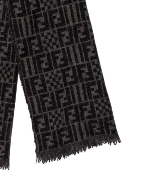 fendi wool scarves therealreal|real real fendi scarf.